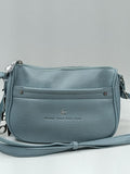 Borsa donna a tracolla di beverly hills polo club BH-3736 cipria/ nero/ panna/bianco/ lilla/blu/ celeste/ ocra