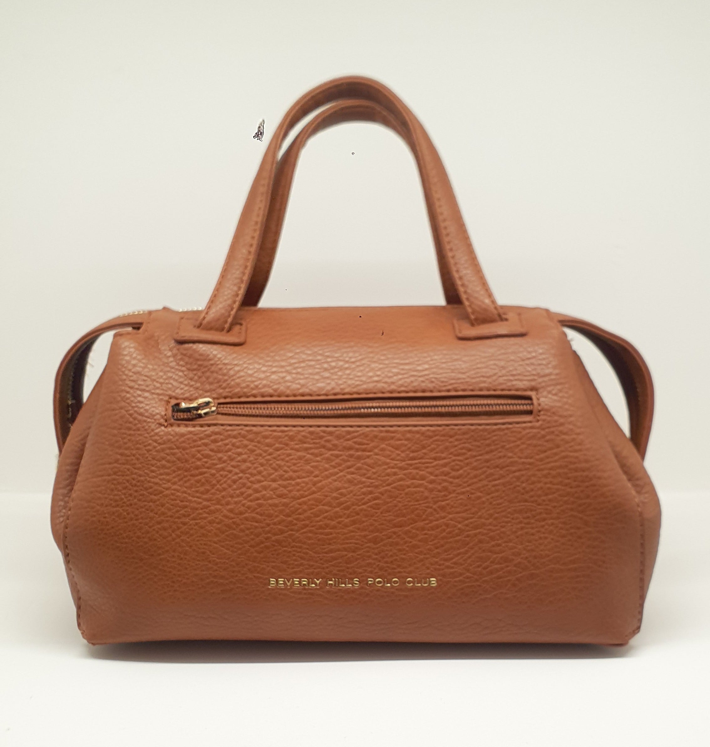 borsa donna beverly hills polo club bh-4222 blu navy/ nero /cuoio