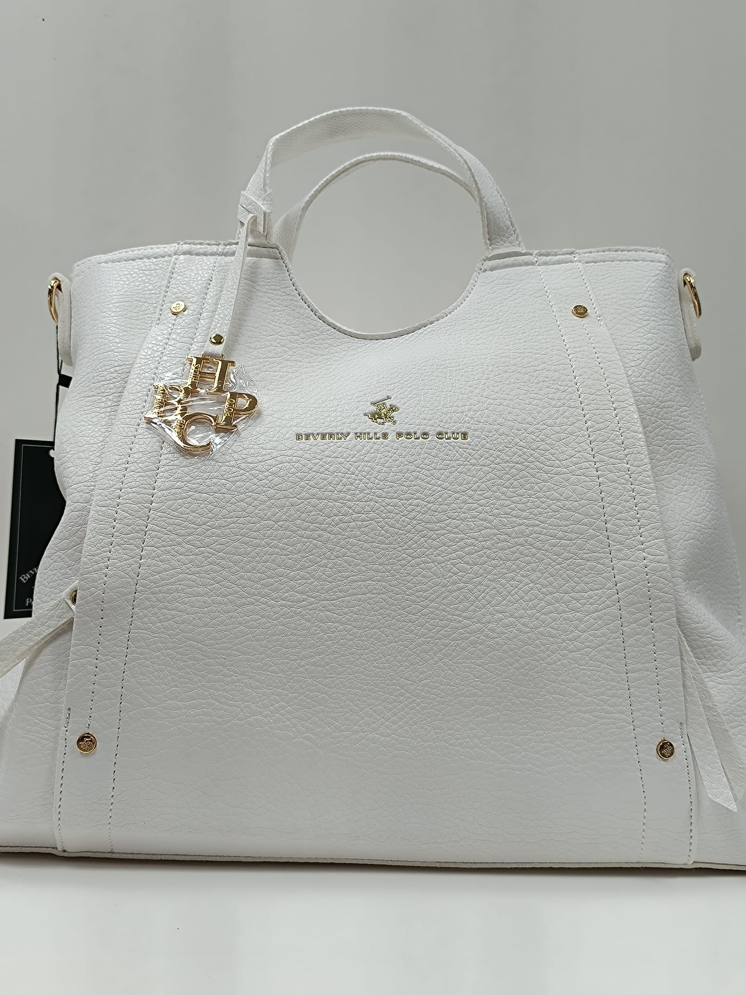 Borsa donna di beverly hills polo club bh-3731 nero/bianco/blu/cipria/panna/celeste/giallo /lilla