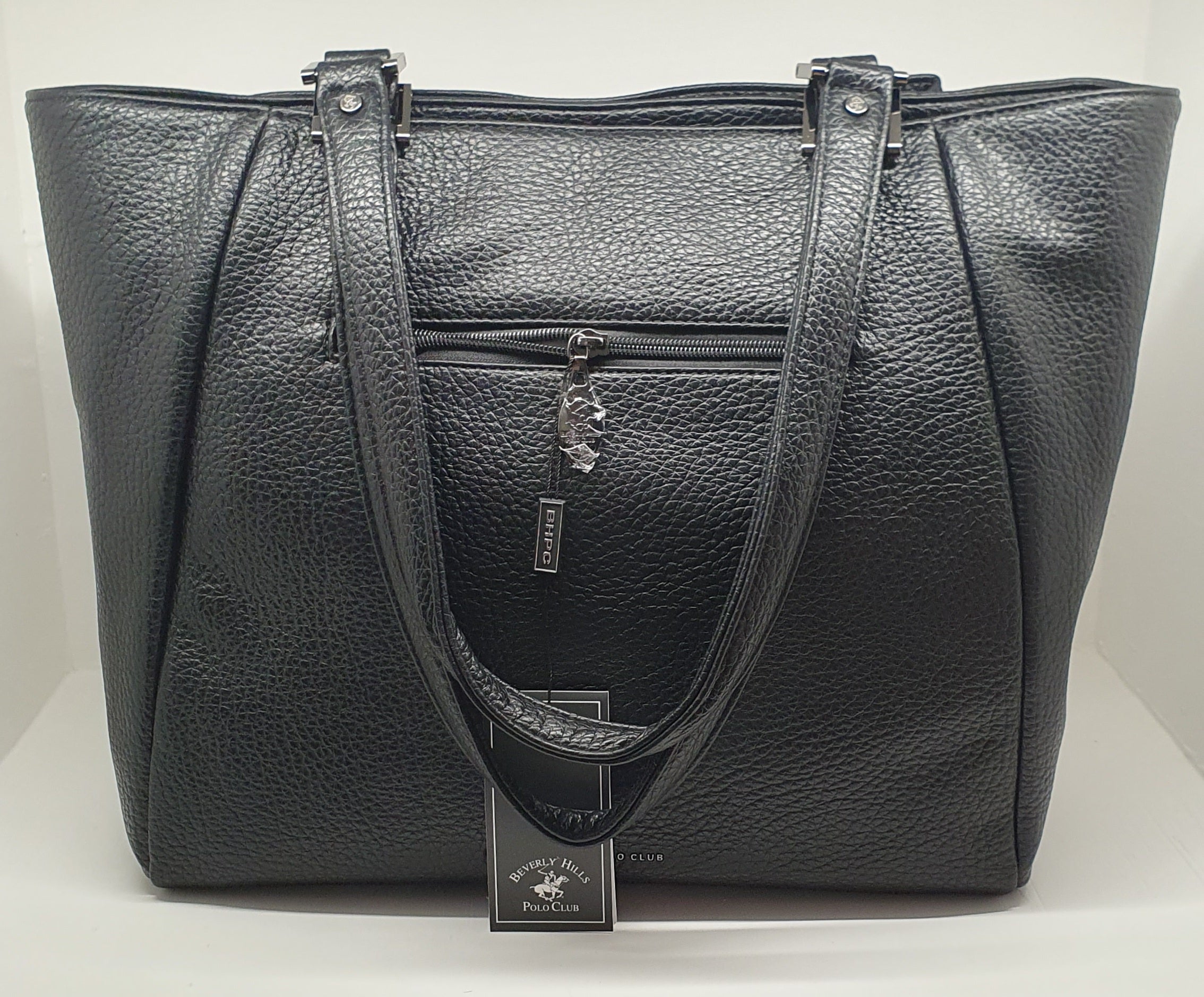borsa donna beverly hills polo club bh-4290 dark brown/nero