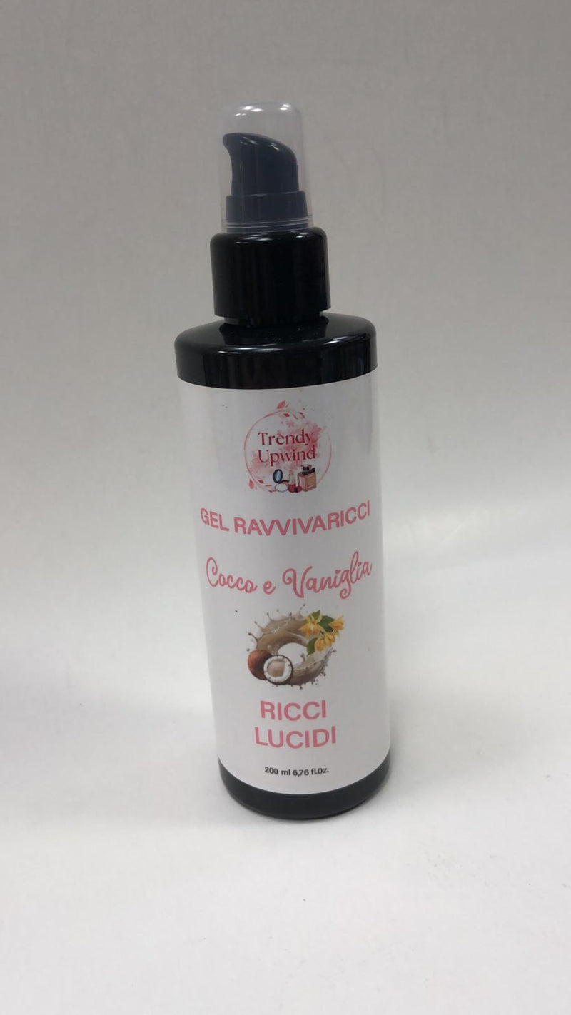 Gel ravviva ricci e lucidi di trendy upwind cocco e vaniglia/ bianco latte 200ml