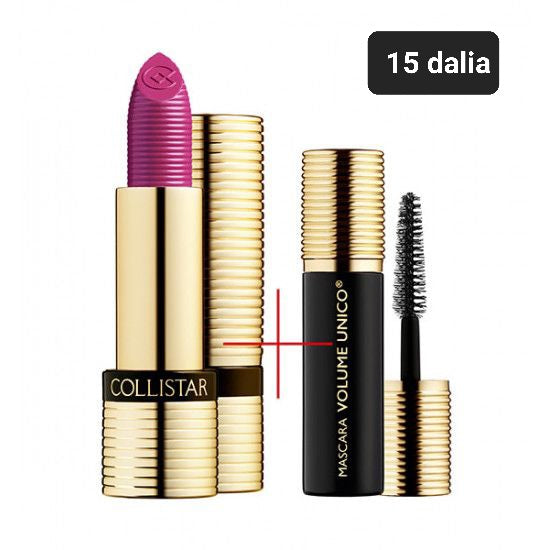 Rossetto unico + mascara volume unico di collistar 6/15/17/18