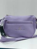 Borsa donna a tracolla di beverly hills polo club BH-3736 cipria/ nero/ panna/bianco/ lilla/blu/ celeste/ ocra