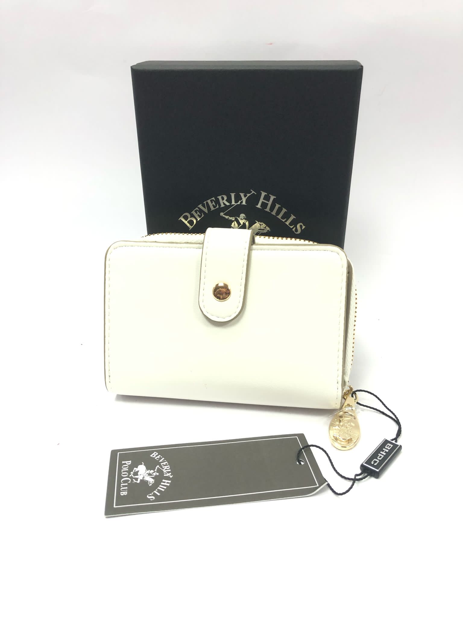 Portafoglio donna di beverly hills polo club bh-4044 bianco