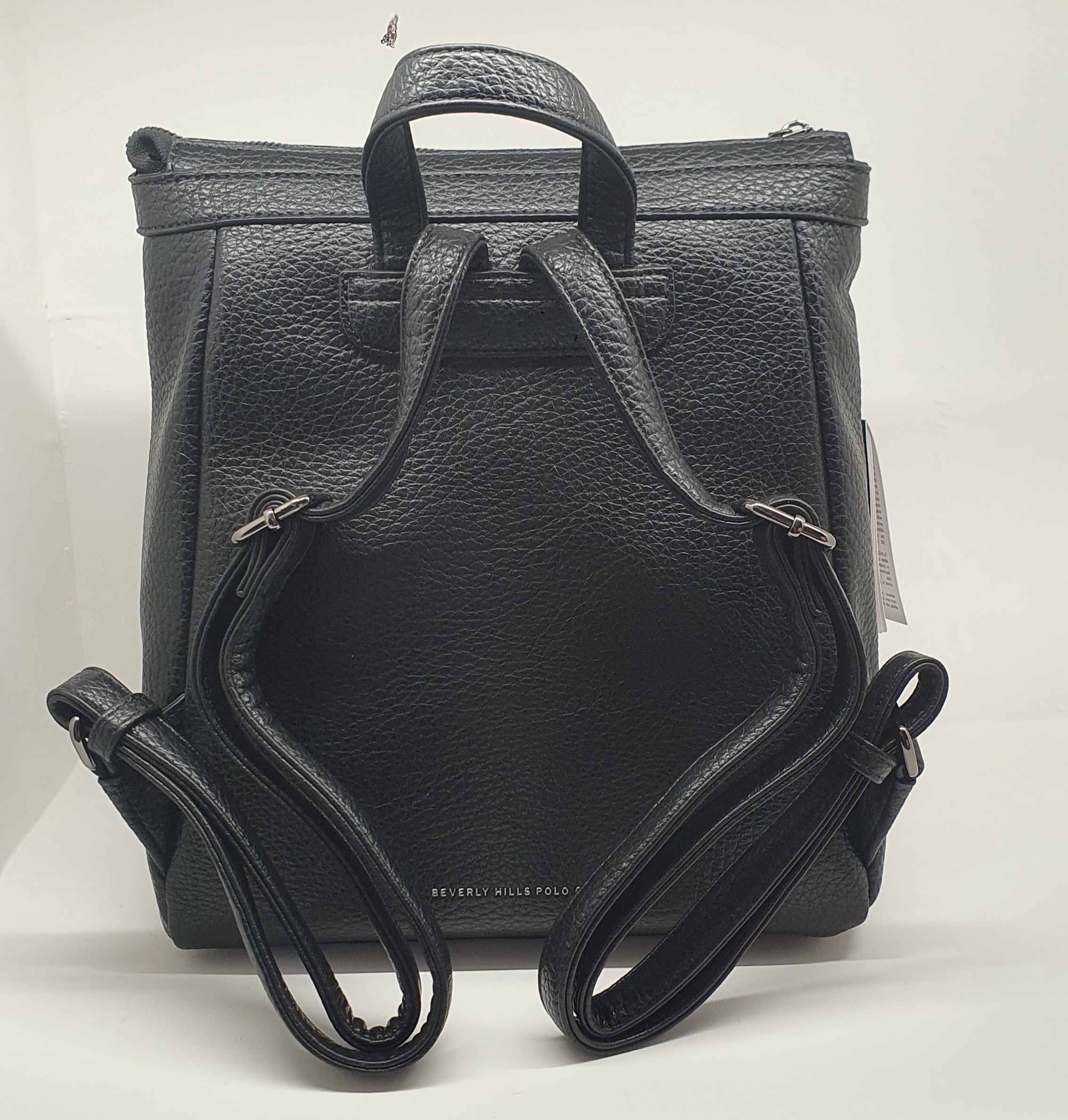 zaino donna beverly hills polo club bh-4292 marrrone scuro/nero