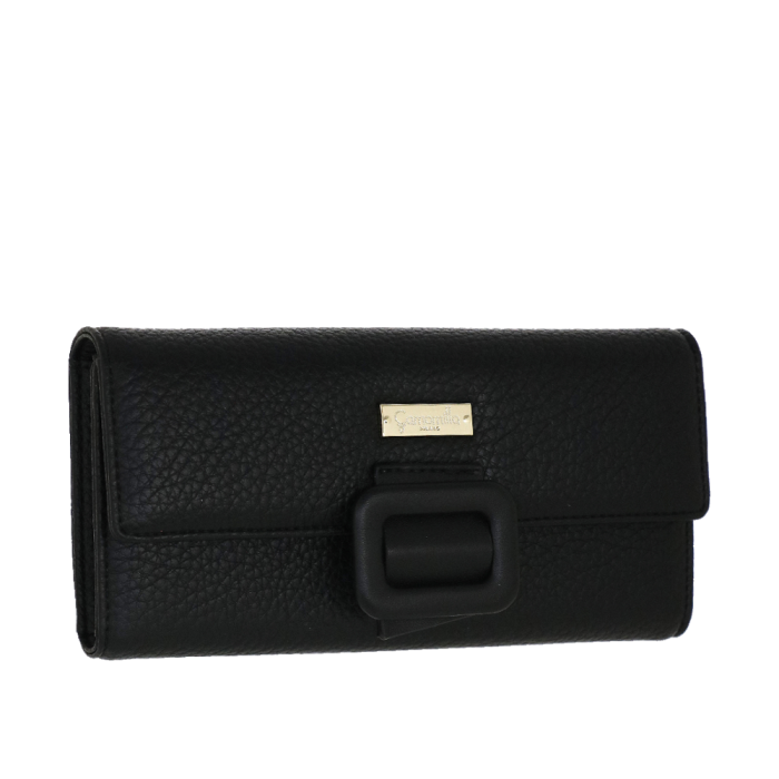 Portafoglio patta L Tess di camomilla Milano nero/ tortora/ rosa / beige/ verde