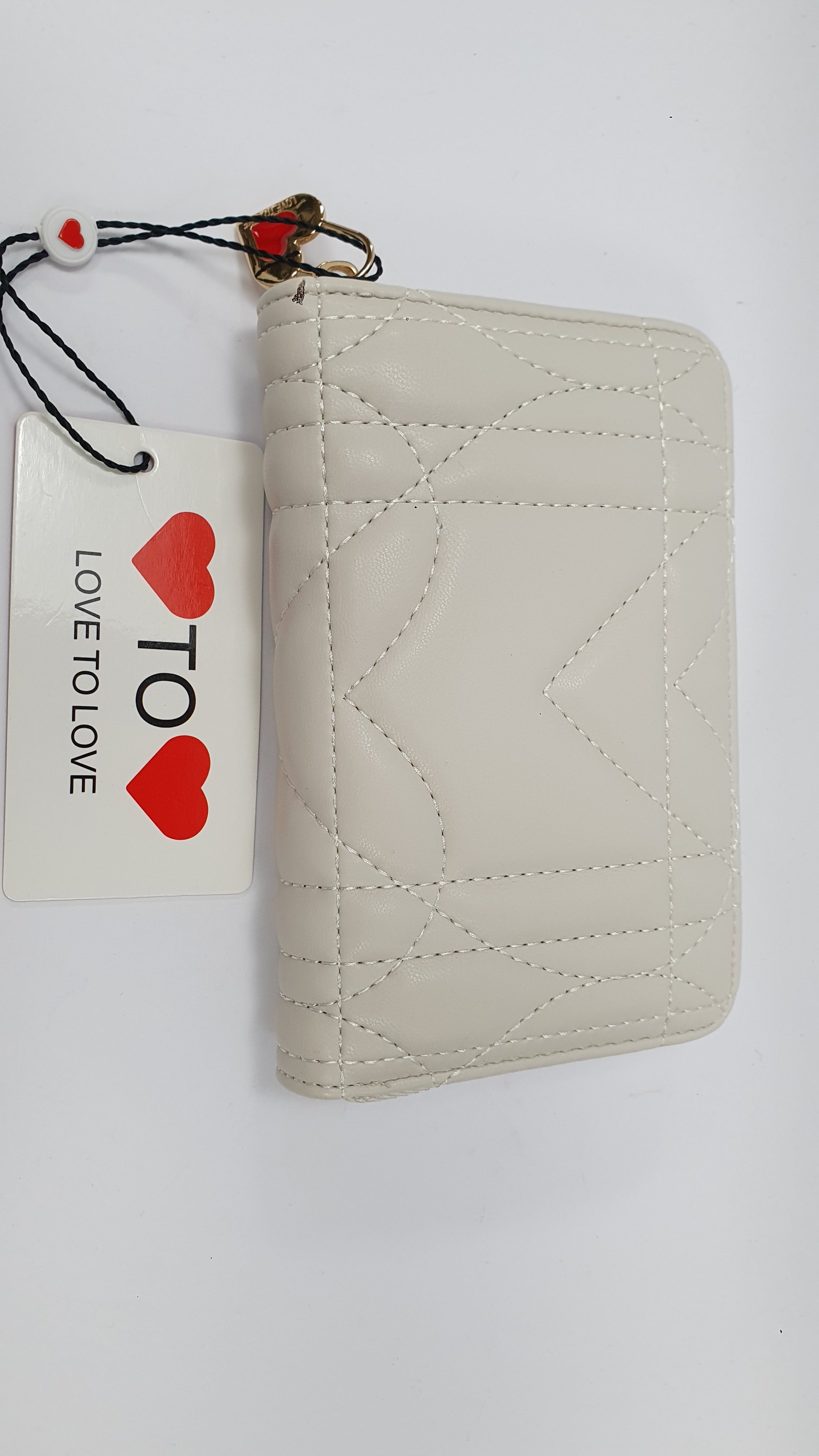 Portafoglio piccolo donna di love to love lo-444 nero / bianco