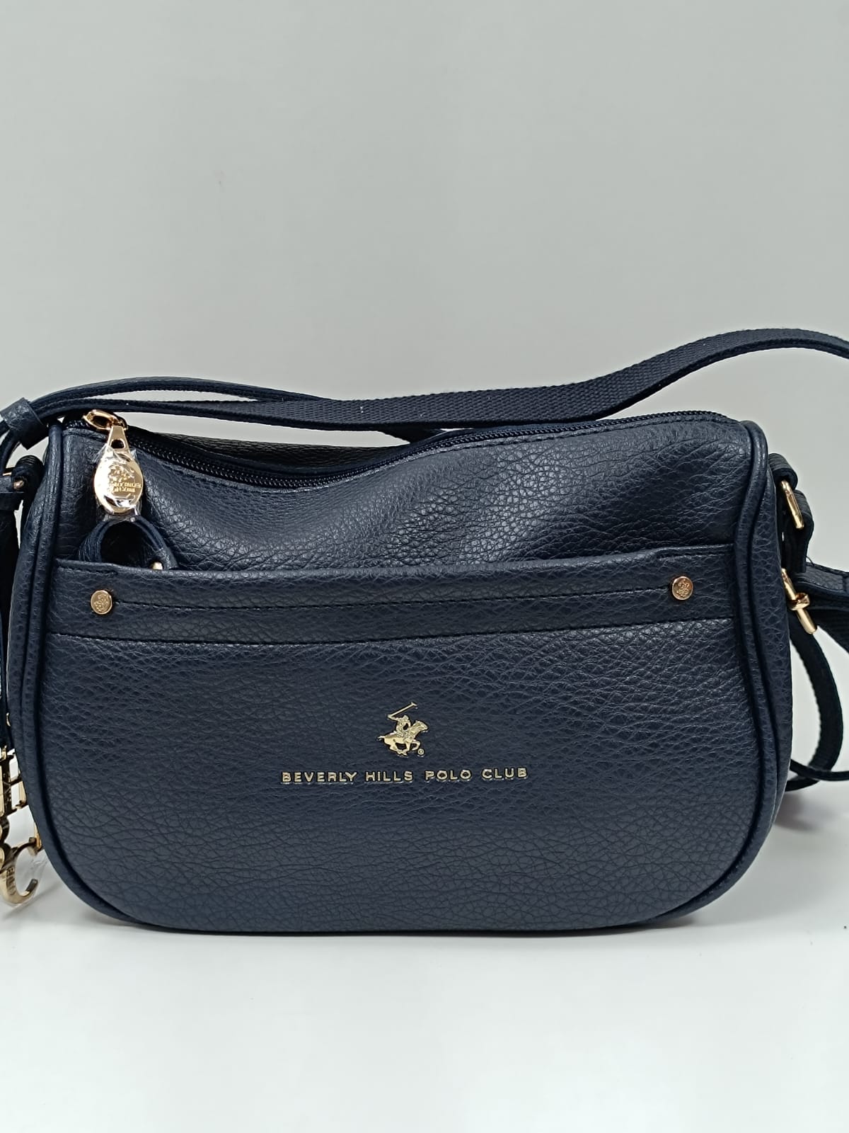 Borsa donna a tracolla di beverly hills polo club BH-3736 cipria/ nero/ panna/bianco/ lilla/blu/ celeste/ ocra