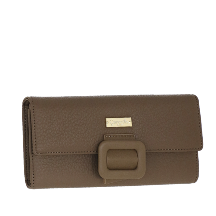 Portafoglio patta L Tess di camomilla Milano nero/ tortora/ rosa / beige/ verde