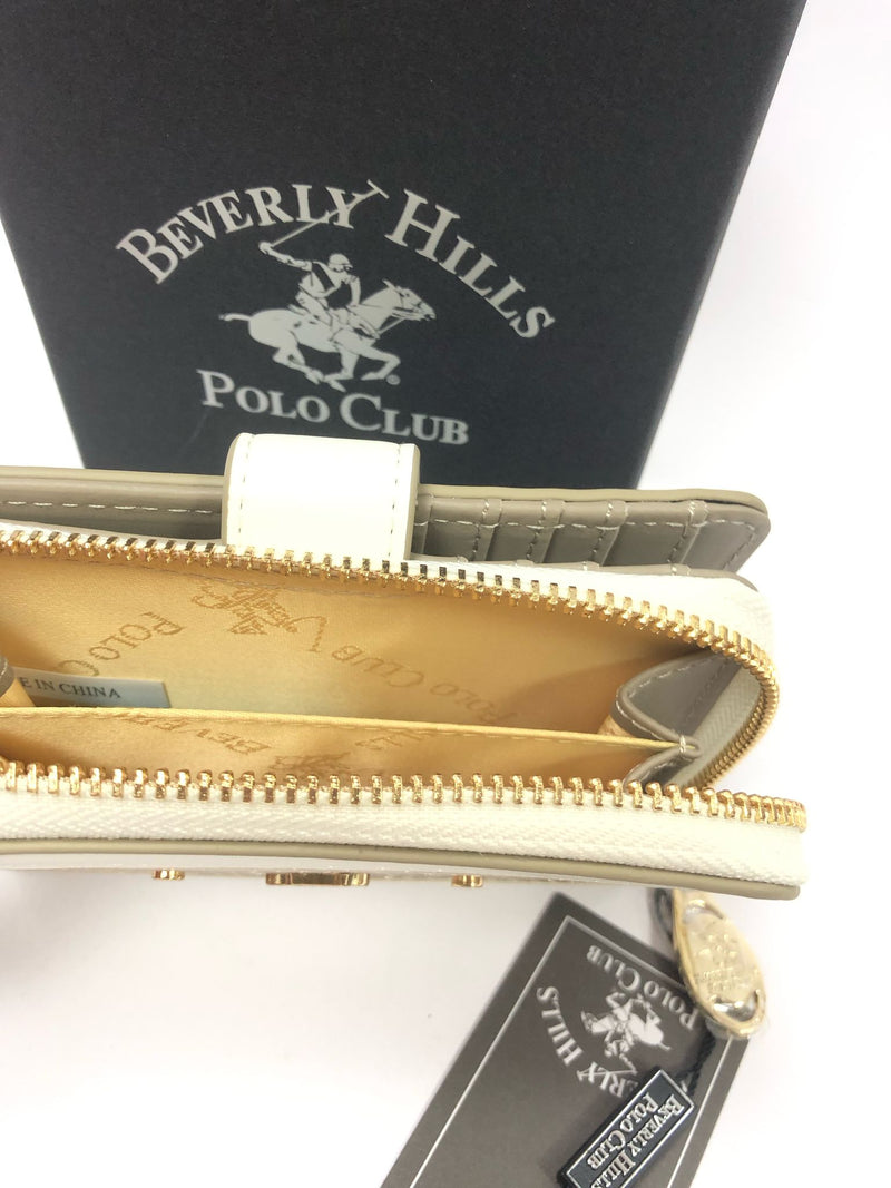 Portafoglio donna di beverly hills polo club bh-4044 bianco