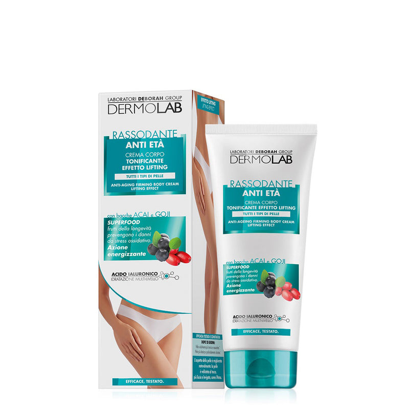Rassodante Anti Età Crema Corpo Tonificante effetto Lifting Dermolab da 200ml