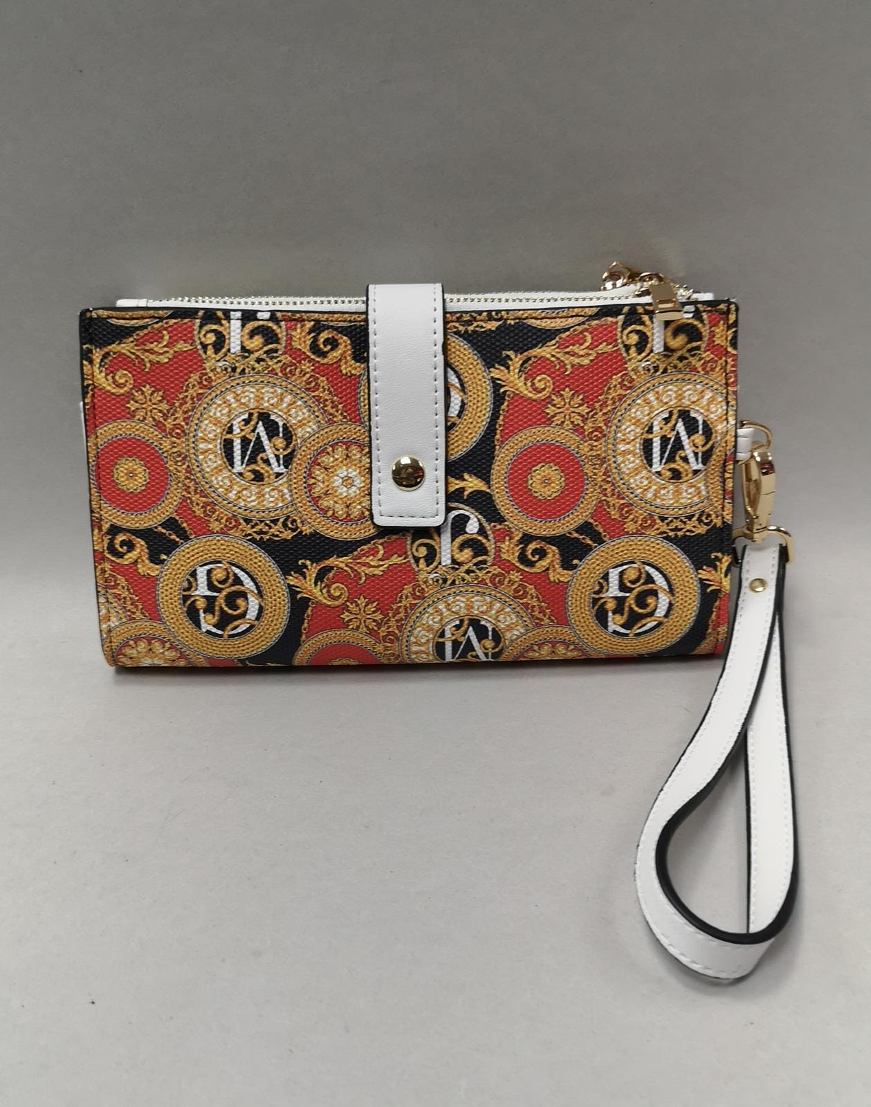 portafoglio donna di gai mattiolo MJ1885.188A bianco a fantasia