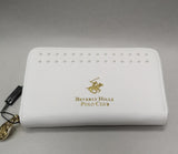 portafoglio donna di beverly hills polo club bh-3305 bianco/oro/cipria/ nero