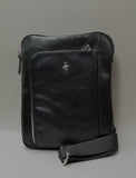 tracolla uomo di beverly hills polo club BH-1181 modello grande blu/ nero
