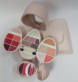 Cofanetto Trucco Grande Whale PUPA MAKE UP KIT - Face/Eyes/Lips - Celeste / Rosa / Rosso / Bianco