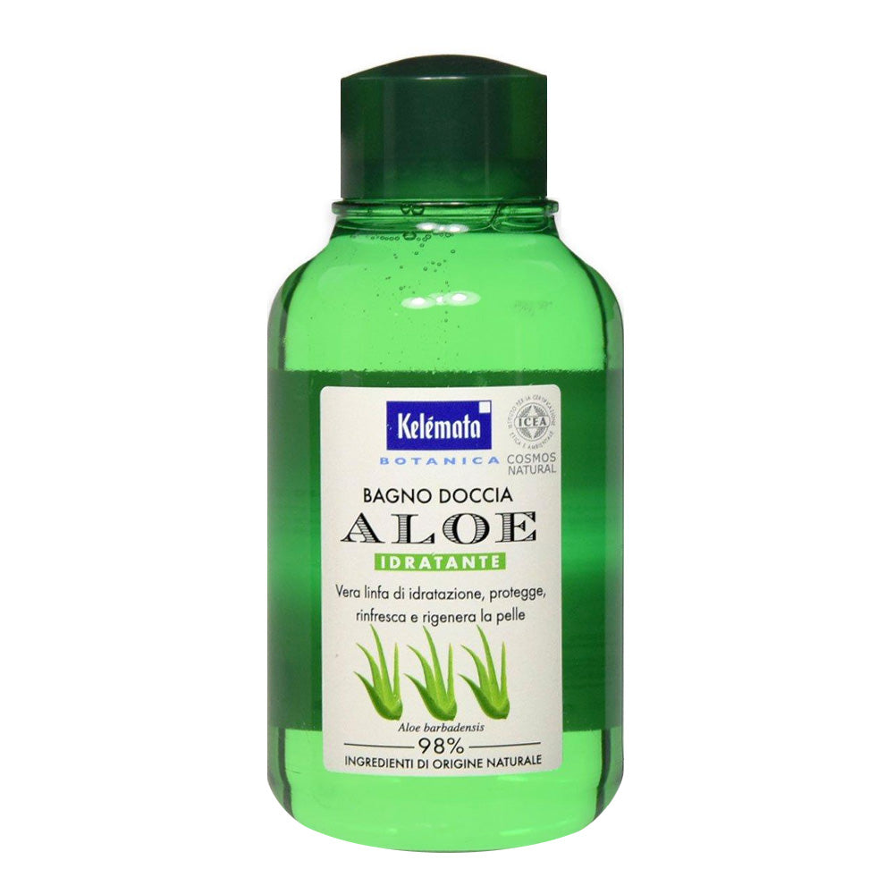 Bagno doccia aloe di kelemata idratante 98% ingredienti di origine naturale 500ml