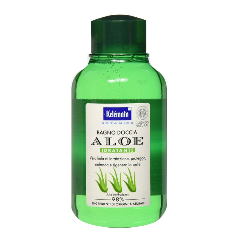 Bagno doccia aloe di kelemata idratante 98% ingredienti di origine naturale 500ml