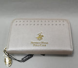 portafoglio donna di beverly hills polo club bh-3305 bianco/oro/cipria/ nero