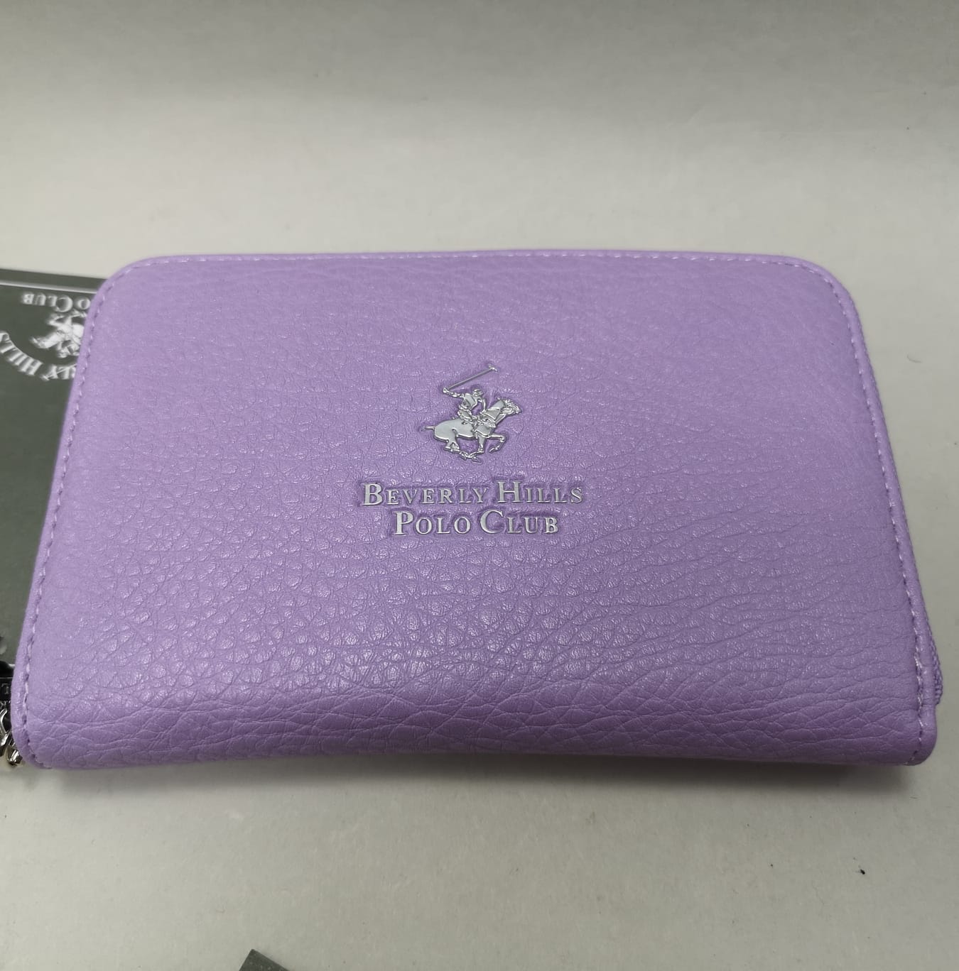 portafoglio donna beverly hills polo club nero/cipria/bianco/viola