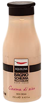 Bagnoschiuma Donna AQUOLINA - pelle sublime crema di riso