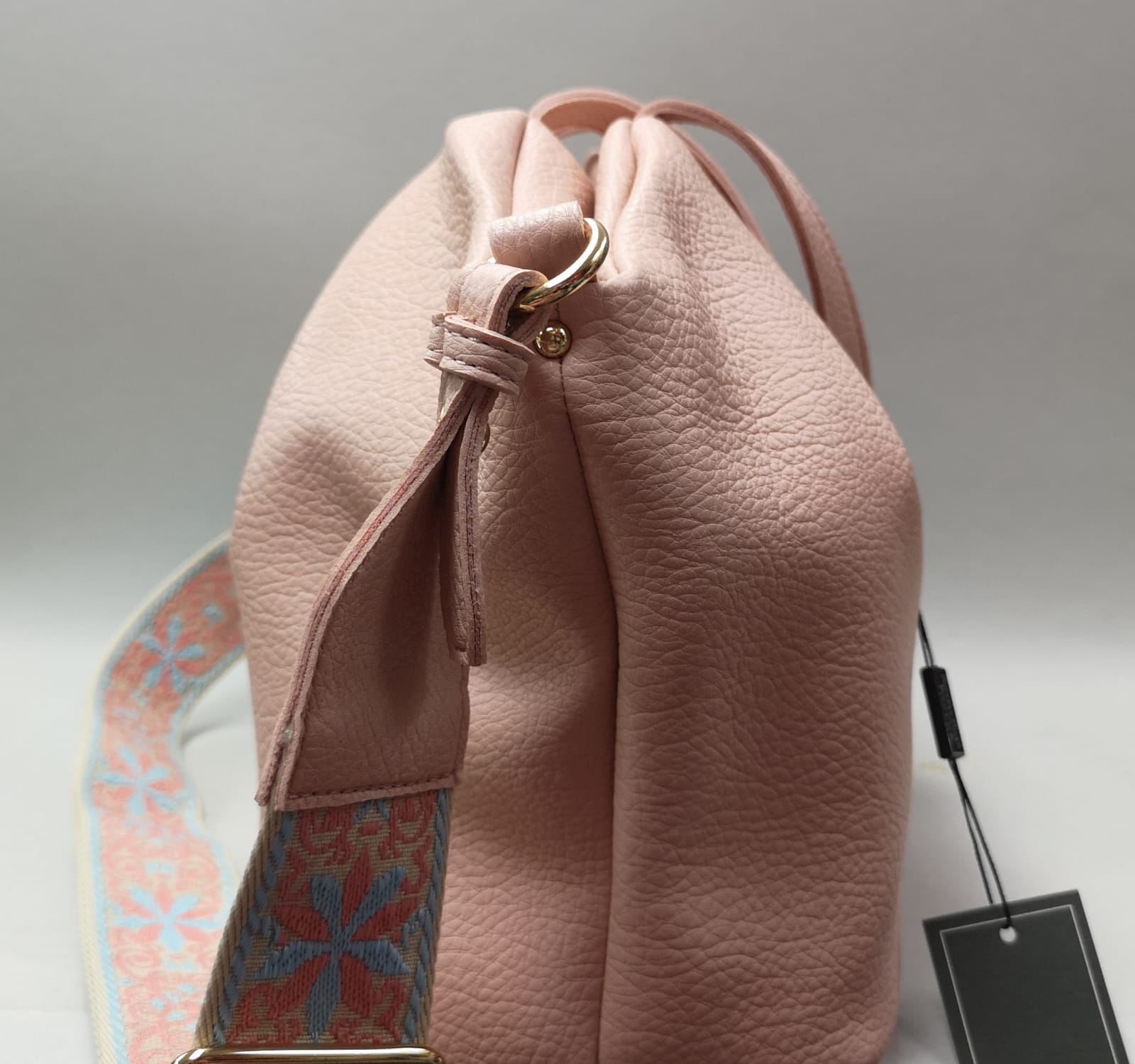 Borsa a spalla donna di beverly hils polo club bh-3240 cipria, nero