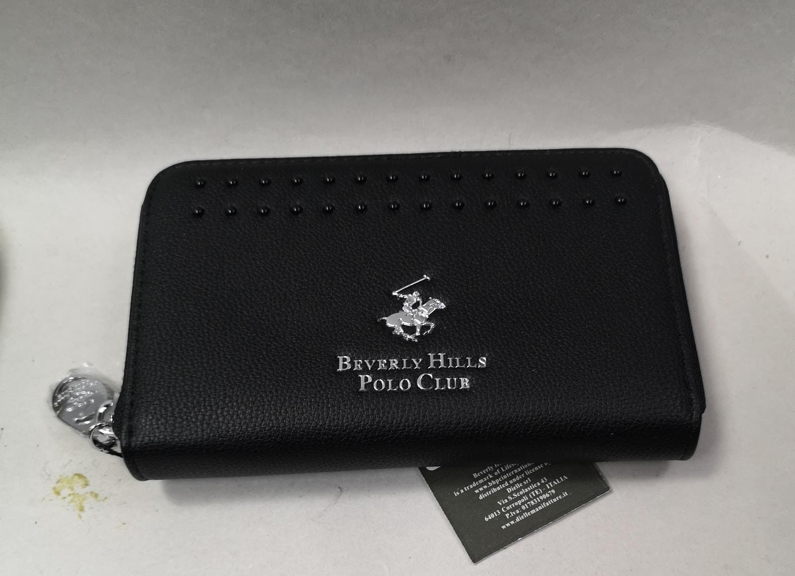 portafoglio donna di beverly hills polo club bh-3305 bianco/oro/cipria/ nero