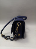 Borsa/ pochette donna di beverly hills polo club bh-3250 oro/ blu/ bianco