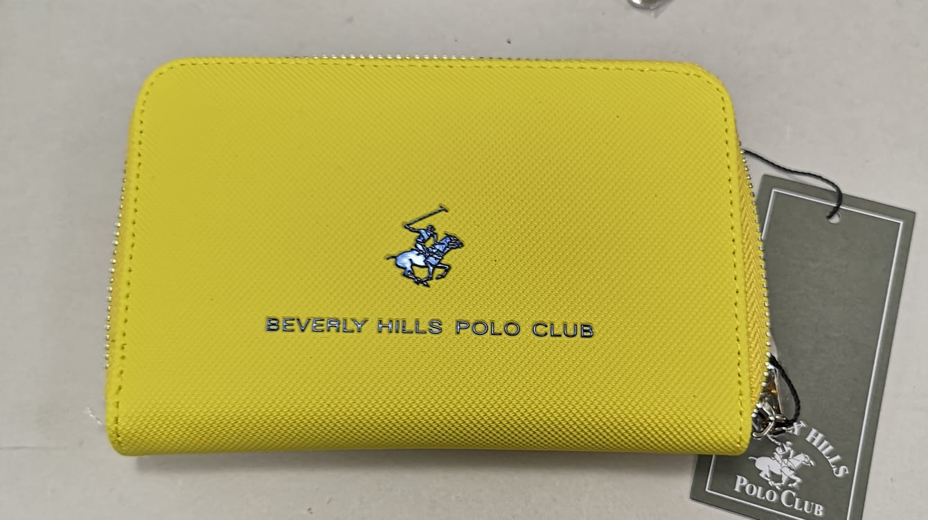 portafoglio donna di beverly hills polo club bh-3276 nero/ blu/giallo/ bianco