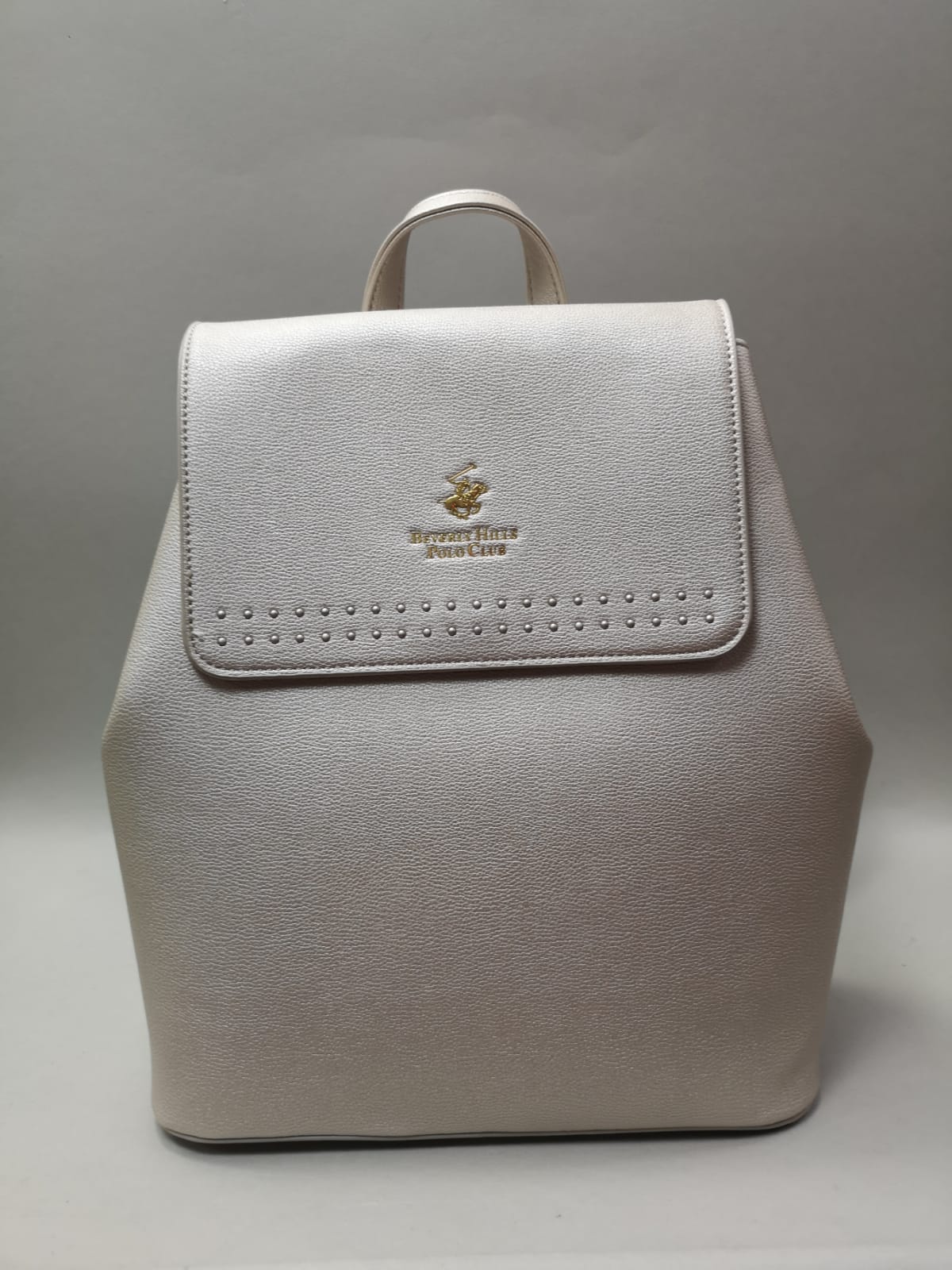 zaino donna di beverly hills polo club bh-3303 oro/bianco/ cipria/ nero