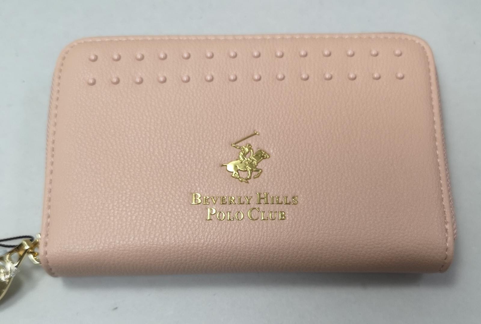 portafoglio donna di beverly hills polo club bh-3305 bianco/oro/cipria/ nero