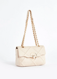 borsa a spalla donna di gaudì V3AE-11043 nero/ bianco/ corallo