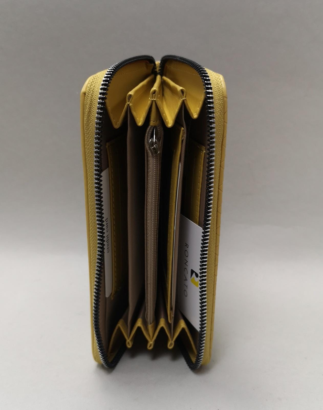 portafoglio donna di roncato R5625.562 colore giallo/ bianco