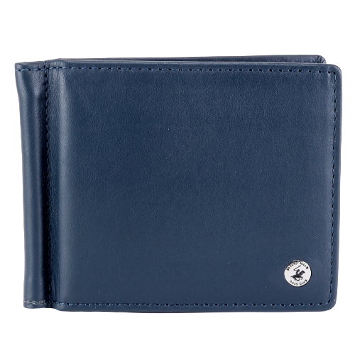 Beverly Hills Polo Club Portafoglio con Fermasoldi BH932 Blu