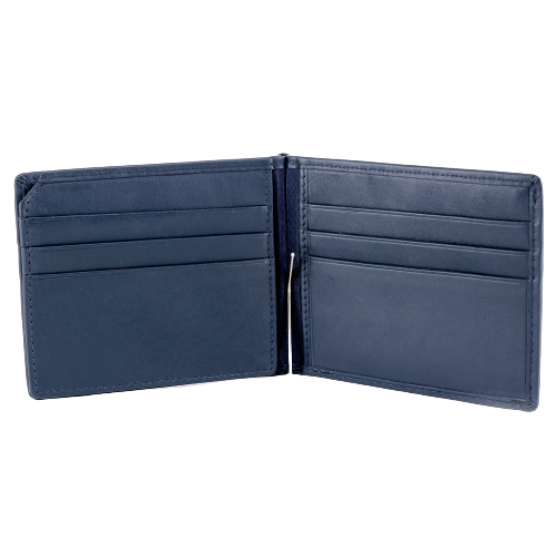 Beverly Hills Polo Club Portafoglio con Fermasoldi BH932 Blu