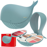 Cofanetto Trucco Whale PUPA MAKE UP KIT - Face/Eyes/Lips - Celeste / Rosa