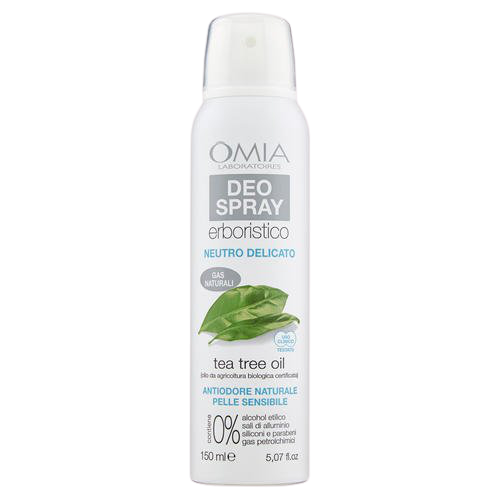Deodorante Spray Erboristico OMIA - Tea Tree Oil Anti Odore Naturale
