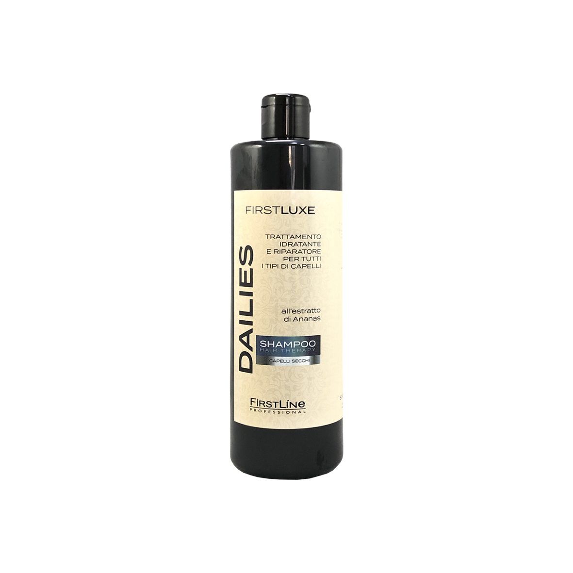 Shampoo Firstluxe di Firstline Professional da 500ml.  trattamento  idratante all'estratto di Ananas.