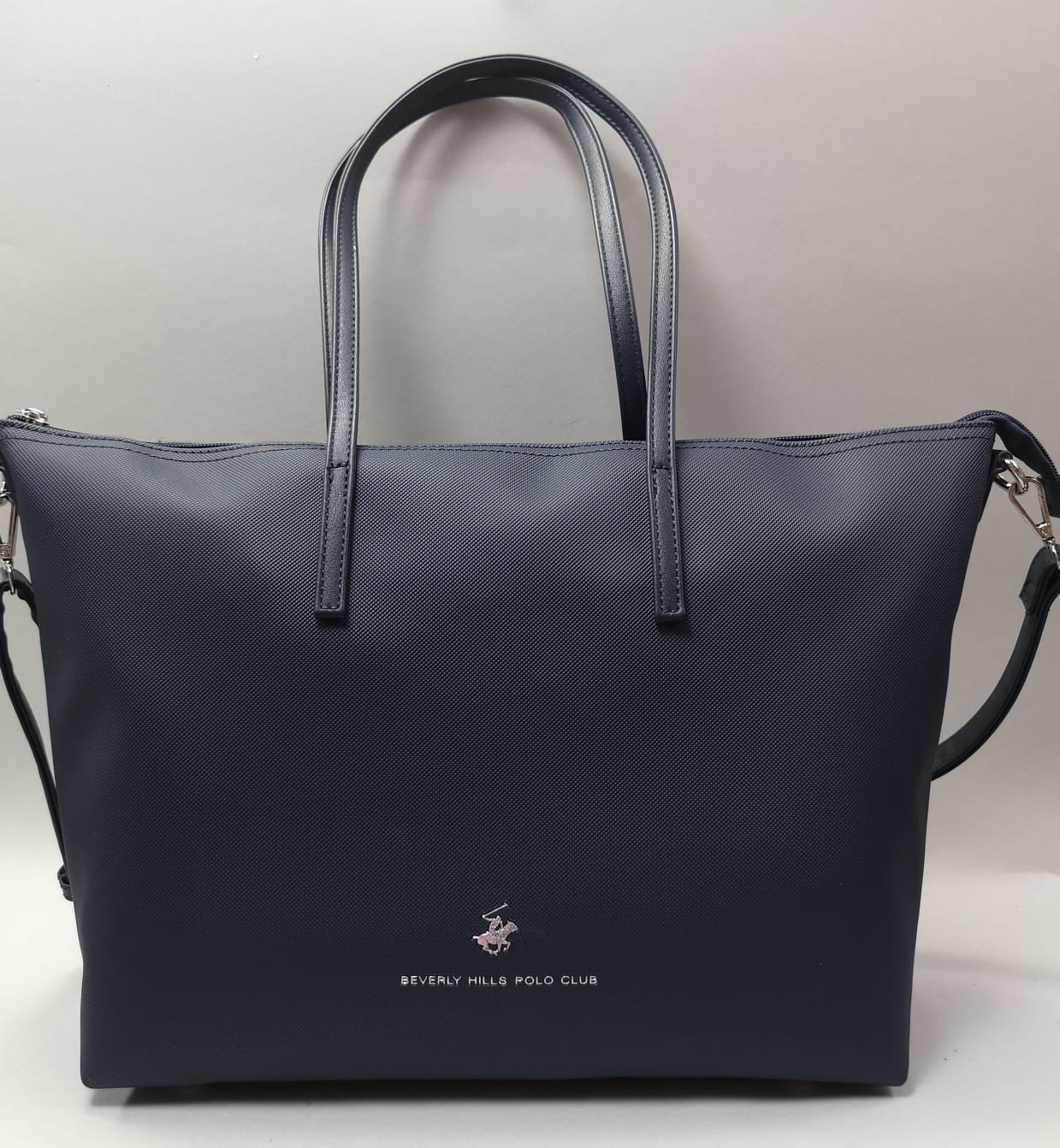 borsa a spalla/ tracolla donna di beverly hills polo club bh-3270 bianco/ nero/ giallo/ blu