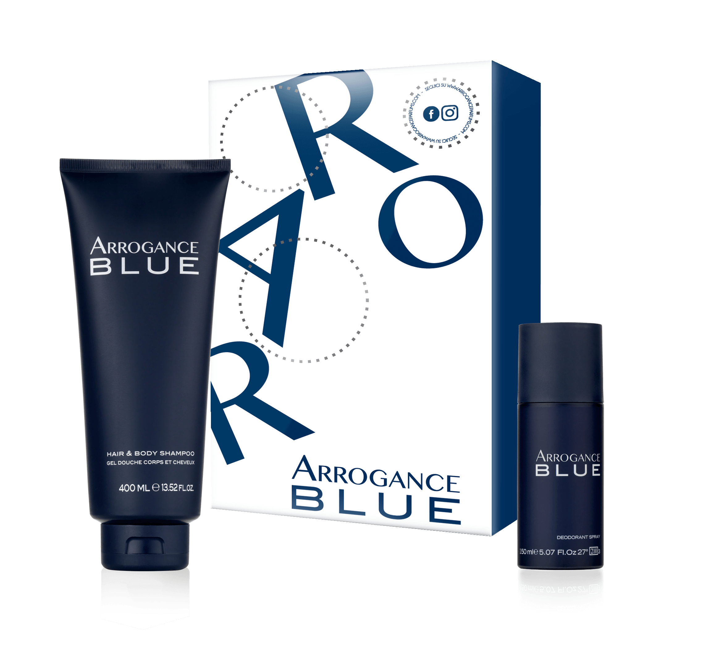 Shampo Capelli & Profumo Spray ARROGANCE MILANO - Hair&Body Shampoo + Profumo Spray - 8002747