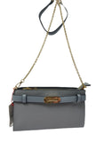 Borsa a tracolla donna linea datura di romeo gigli art.B2208108 polvere/cipria