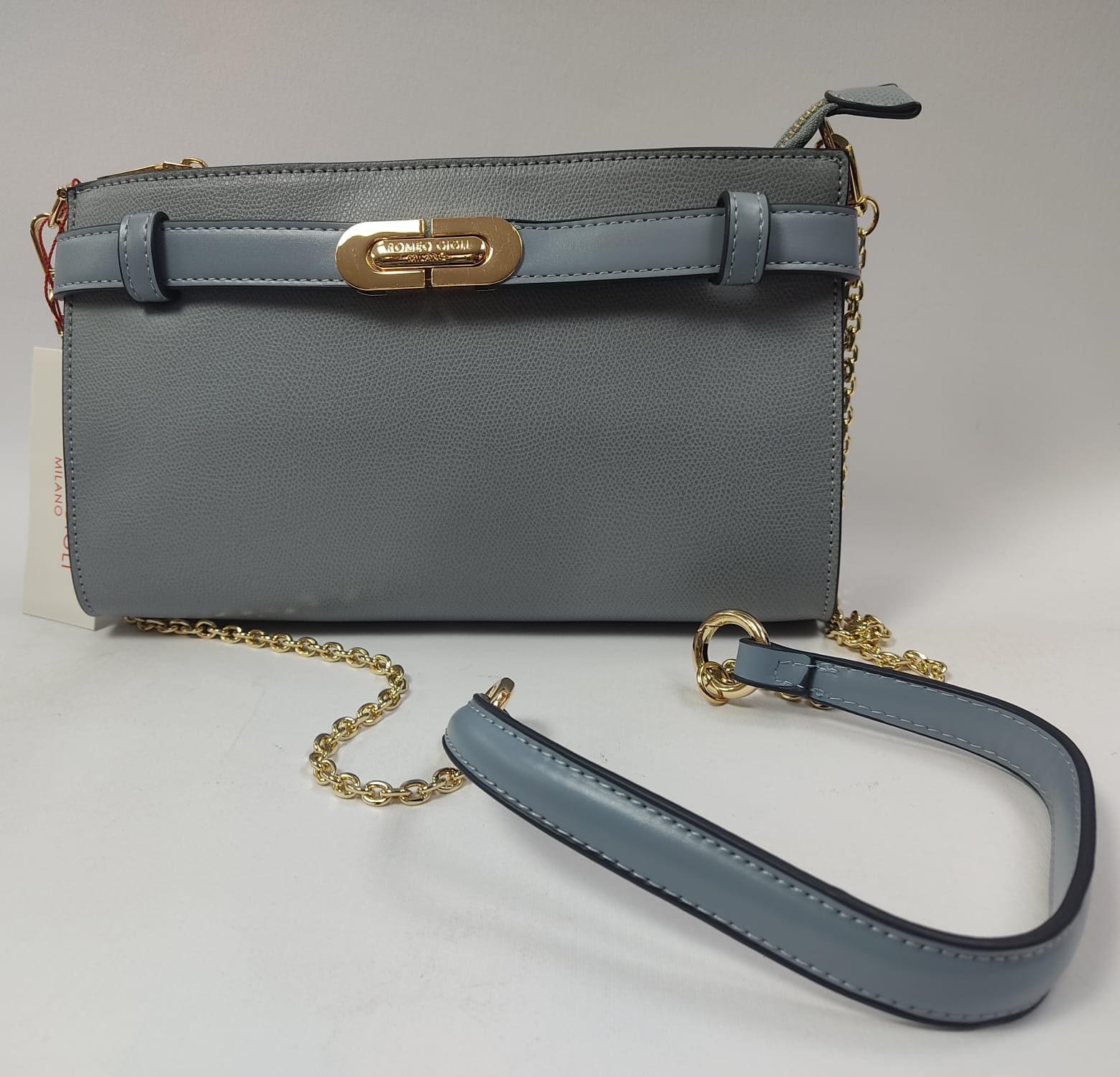 Borsa a tracolla donna linea datura di romeo gigli art.B2208108 polvere/cipria