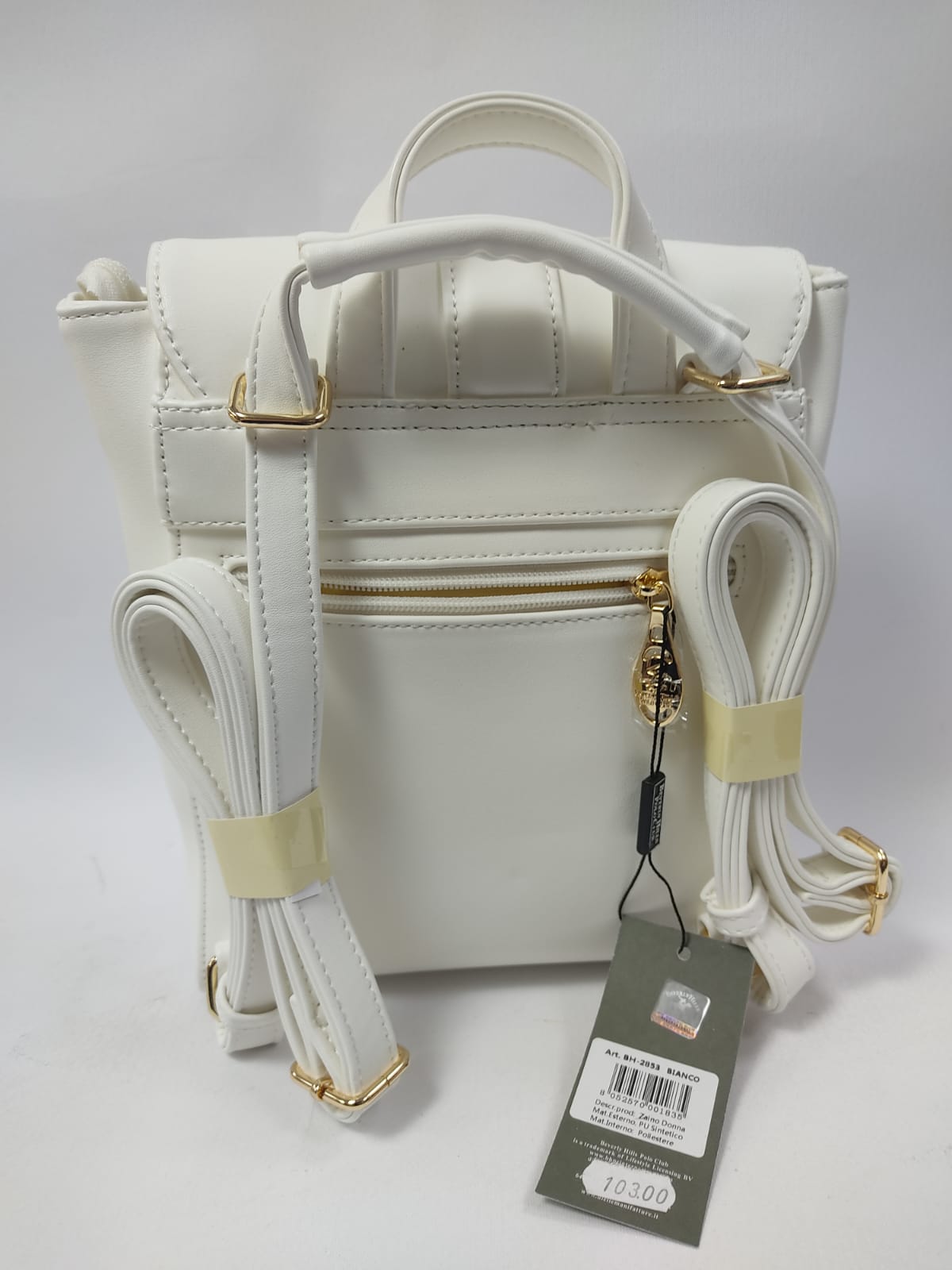 Zaino donna di beverly hills polo club bh-2853 rosa/nero/bianco