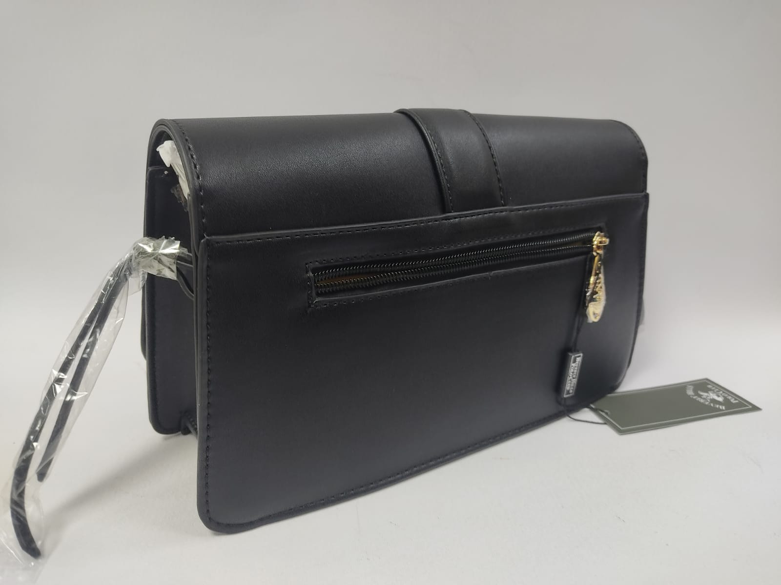 Pochette donna di beverly hills polo club bh-2852 bianco/nero/cipria