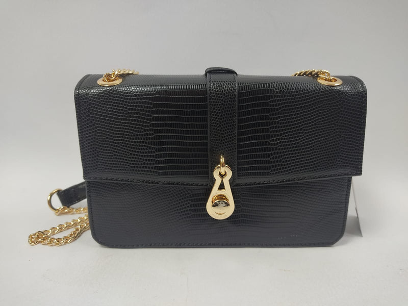 Pochette donna di beverly hills polo club bh-2890 nero/rosso/cipria