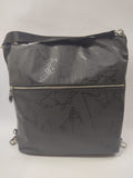 Borsa/zaino donna di beverly hills polo club bh-2805 nero/blu/bianco