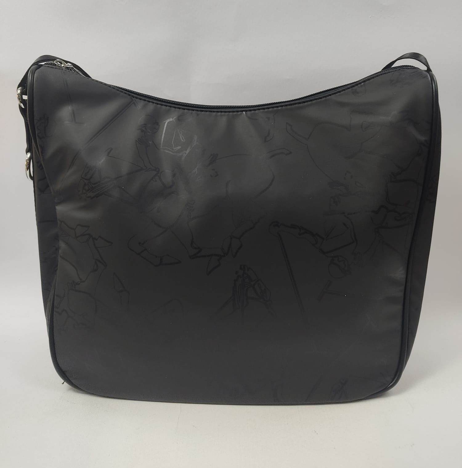 Borsa a spalla donna di beverly hjlls polo club bh-2801blu/ nero