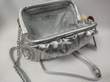 Pochette donna di beverly hills polo club bh-2873 argento/nero/cipria/oro