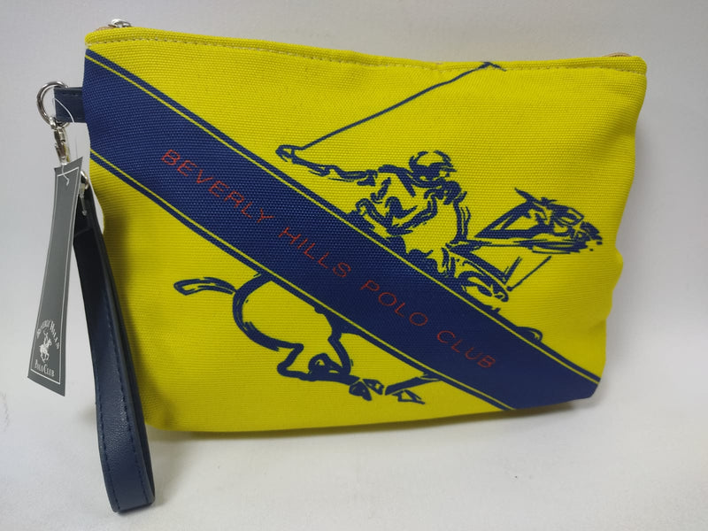 Pochette mare di beverly hills polo club bh-2953 giallo/blu/beige/fucsia