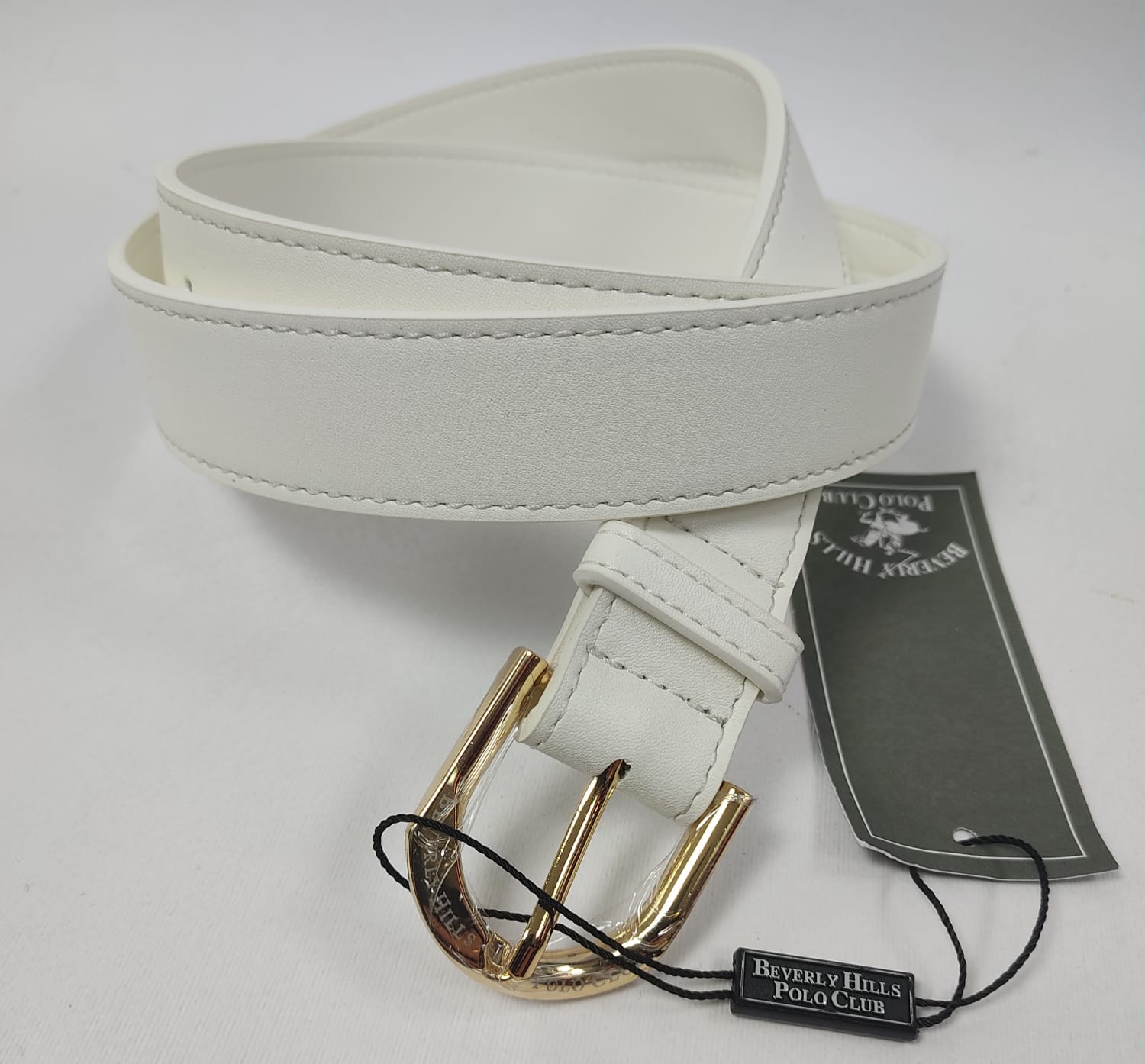 Cintura donna di beverly hills polo club bh-2855 nero/bianco