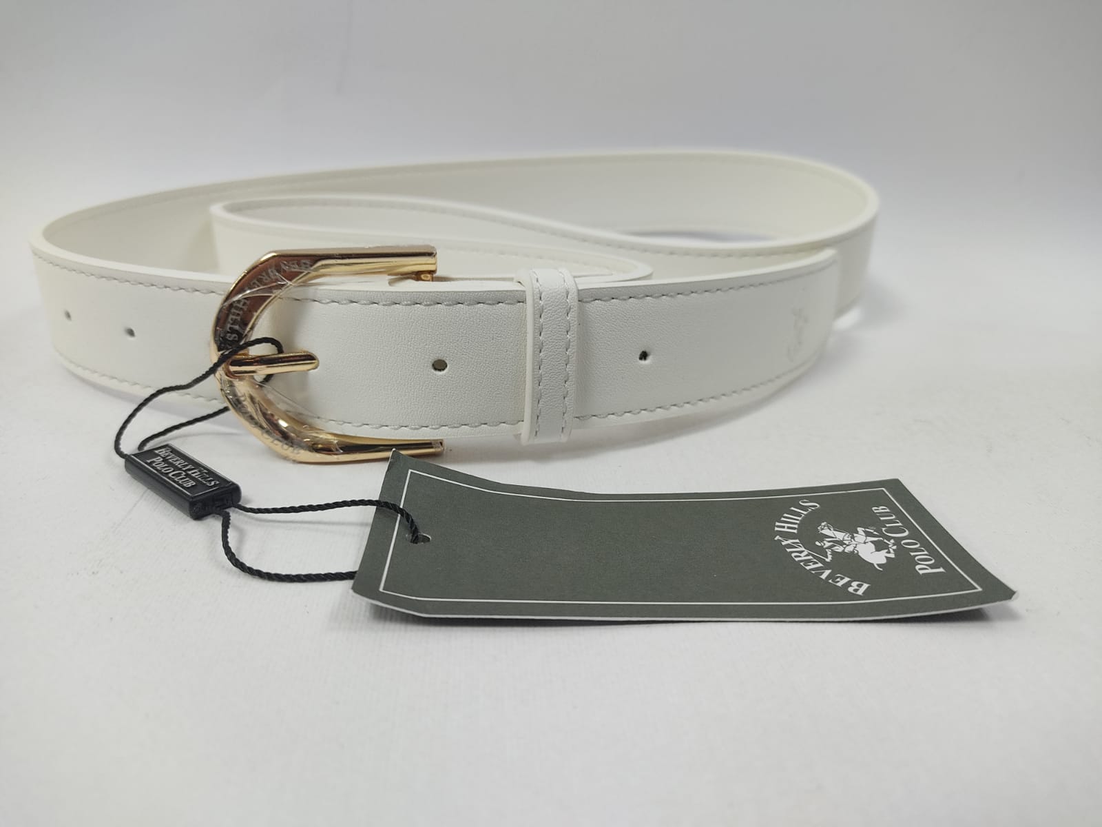 Cintura donna di beverly hills polo club bh-2855 nero/bianco